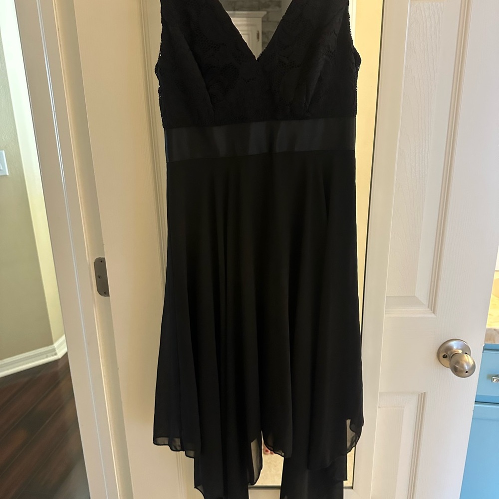 Ever Pretty Black Asymmetrical Dress